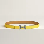 Mini Constance Touareg belt buckle & Reversible leather strap 24 mm - Image 2